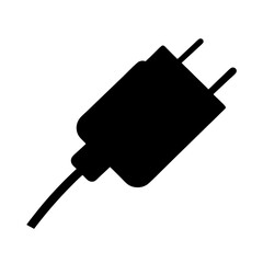 smart glasses chargervector silhouette icon - perfect for electronics-themed crafts, decals, or SVG projects.