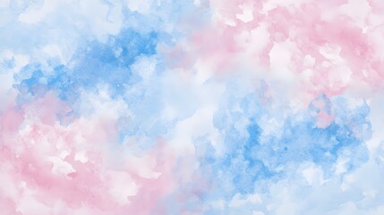 Soft, pastel hues blend into a watercolor design.