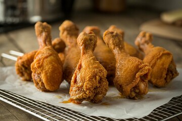 Crispy fried chicken