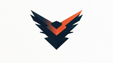 Abstract V-shaped logo (2)