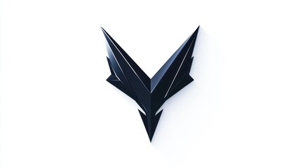 Abstract V-shaped logo