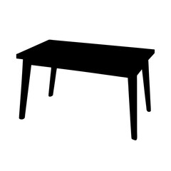 standing desk vector silhouette icon - perfect for furniture icons, decals, or SVG crafts.