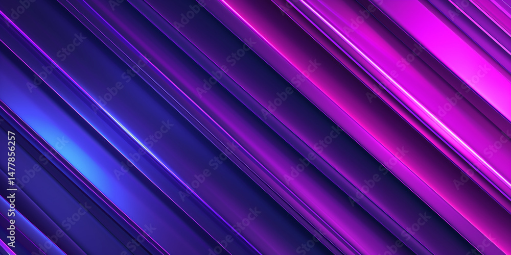 Aufkleber abstract diagonal lines in vibrant gradient colors create modern and futuristic background design vi