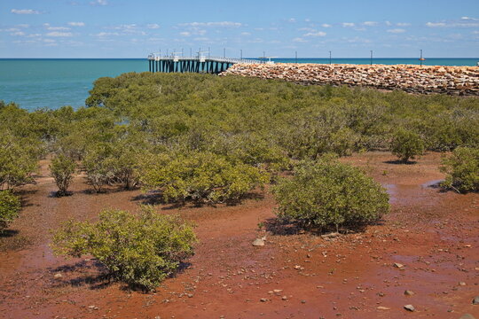 Town Beach Jetty in Broome, Western Australia, Australia
