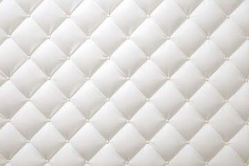 Elegant white tufted upholstery texture. Luxurious and clean design.