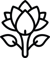 Celtic knot symbol in black is a tribal vector illustration, often used in tattoo design and as a decorative ornament