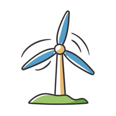 windmill icon, windmill vector illustration-simple illustration of windmill, perfect for windmill logos and icons