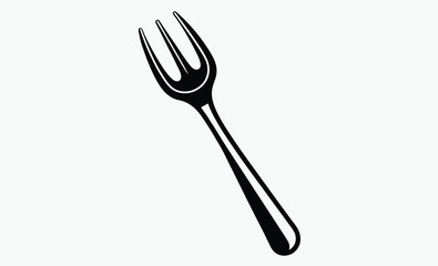fork silhouette-