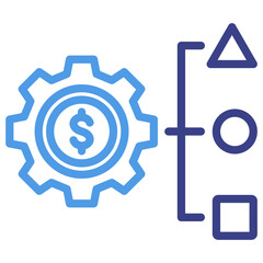 Fototapeta premium Allocation Icon