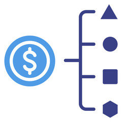 Cost Allocation Icon