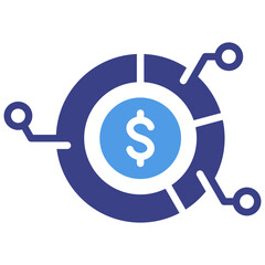 Fototapeta premium Fund Icon