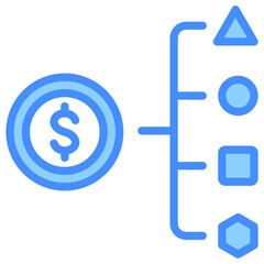 Cost Allocation Icon