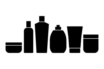 Cosmetic beauty product bottles and containers set