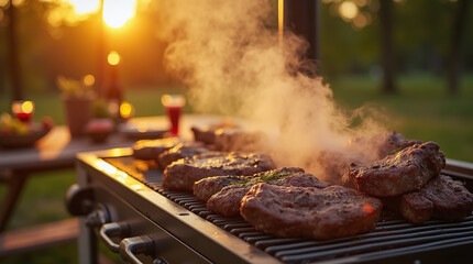 Backyard BBQ Evening with Friends