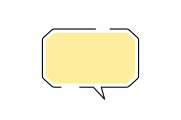 Fototapeta premium 吹き出し