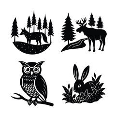 Mountain Campfire Under Starry Night Sky