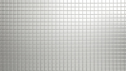 Polished stainless steel mosaic tile, mirror-like porcelain surface, seamless high-tech texture, HD industrial backdrop, neutral lighting.