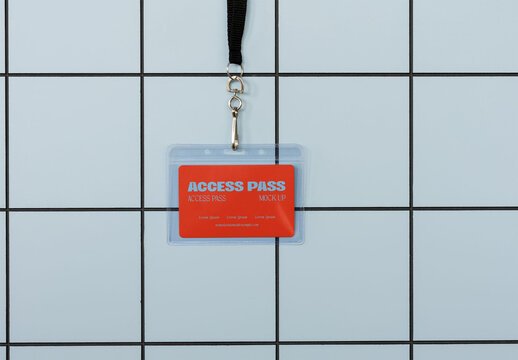 Event ID Pass Mockup