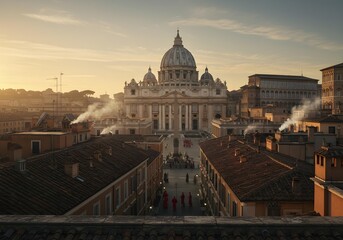 saint peter basilica rome italy
