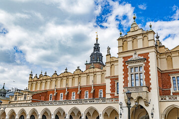 Naklejka premium Cracovie Krakow the city streets and place in Poland