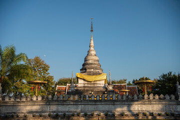 Fototapeta premium THAILAND NAN WAT PHRA THAT KHAO NOI