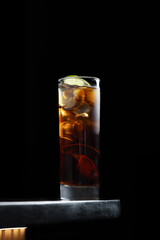 Cuba Libre – Classic cocktail of dark rum, cola, and fresh lime served over ice. Refreshing,...