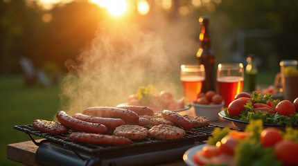 Backyard BBQ Evening with Friends