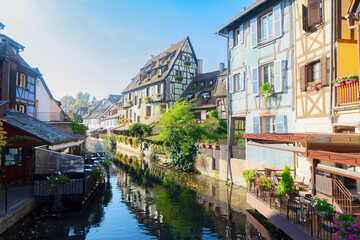 Colmar, beautiful town of Alsace, France