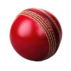 Cricket Ball  isolated on a transparent background