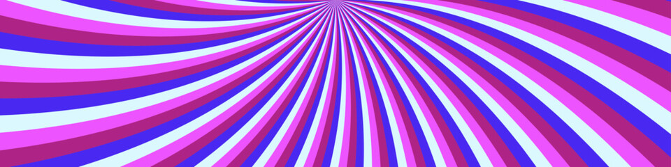 Obraz premium Psychedelic abstract colorful spiral ray burst background