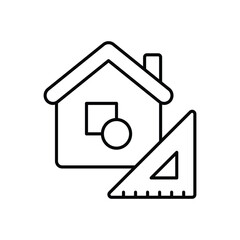 Home Design Vector icon