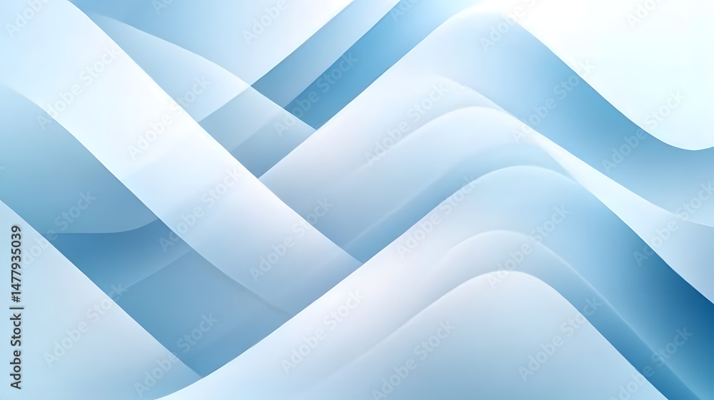 Poster abstract light blue background with soft white gradient color. abstract graphic design banner patter