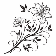 vector floral background