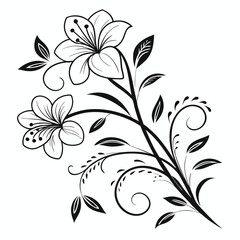 vector floral background