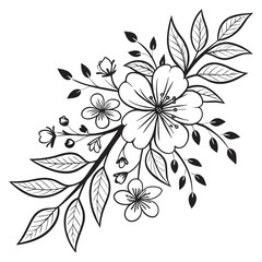 Fototapeta premium floral design element