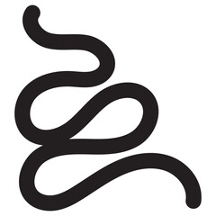  Line Shapes . Dynamic Squiggles, Swirls and Spiral Ribbons. vector illustration . EPS 10/AI