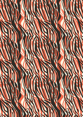 seamless pattern with zebra