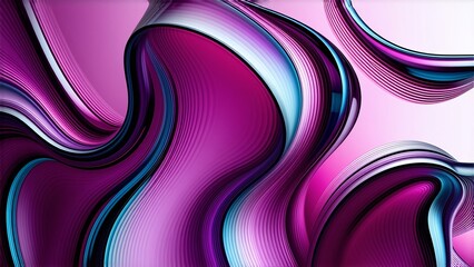 abstract purple background with waves