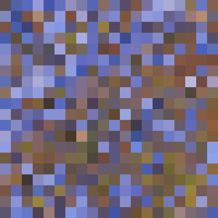 Colorful abstract mosaic background. Pixel effect. Camo and camouflage.