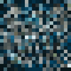 Colorful abstract mosaic background. Pixel effect. Camo and camouflage.