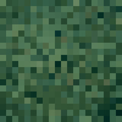 Colorful abstract mosaic background. Pixel effect. Camo and camouflage.