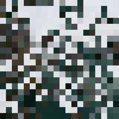 Colorful abstract mosaic background. Pixel effect. Camo and camouflage.