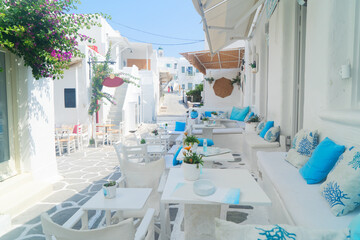 Naoussa white street