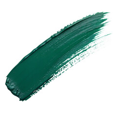 Fototapeta premium dark green brush with paint