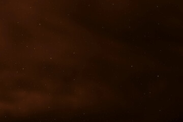 Stars in the night. Dark brown galaxy space background. Starry night sky. New Year, Christmas and Celebration backgrounds concepts.