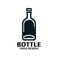 Bottle Vector Logo Design