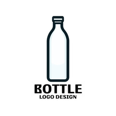 Bottle Vector Logo Design