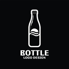 Bottle Vector Logo Design