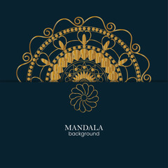 Royal Mandala Background for Invitations and Branding