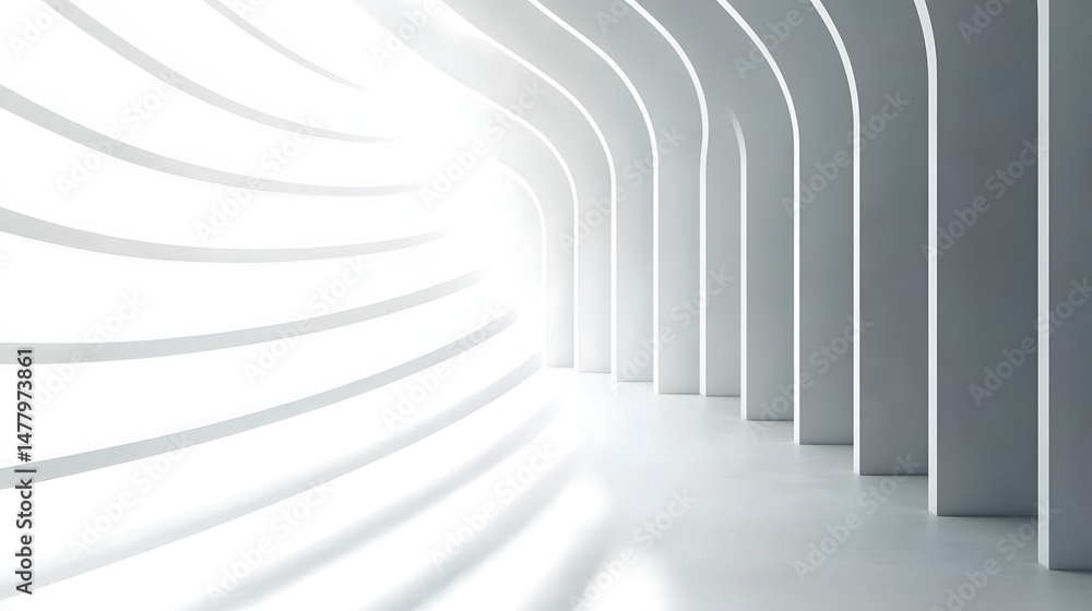 Poster grey white abstract stripe background geometry shine and layer element for presentation design. suit
